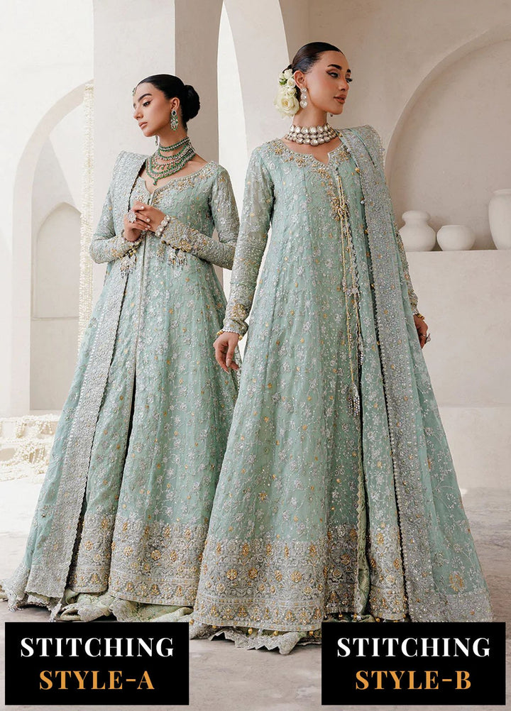 Aik Atelier Embroidered Organza Suits Unstitched 3 Piece AIK25WU D-08 - Formals Collection