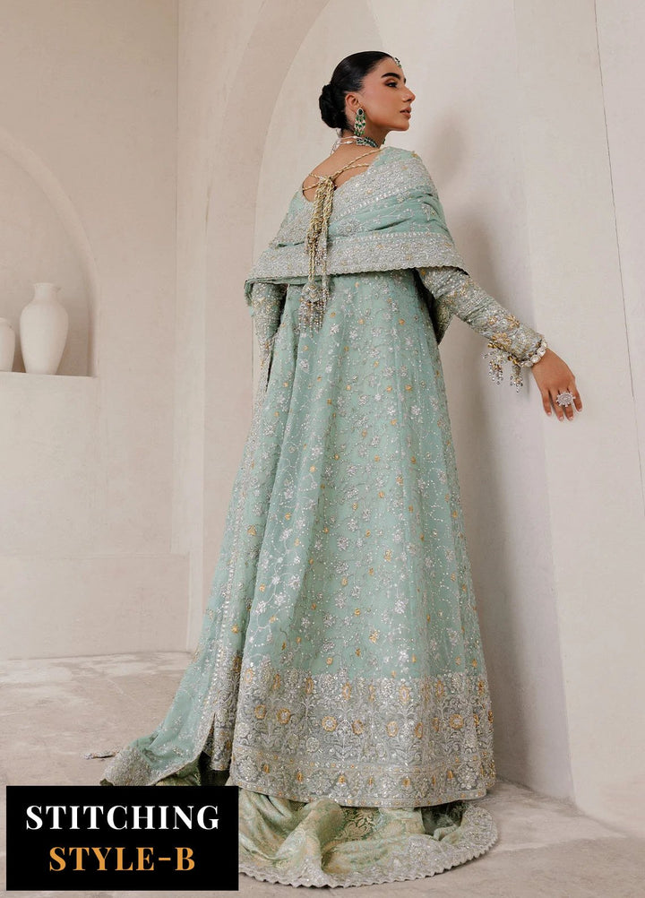 Aik Atelier Embroidered Organza Suits Unstitched 3 Piece AIK25WU D-08 - Formals Collection