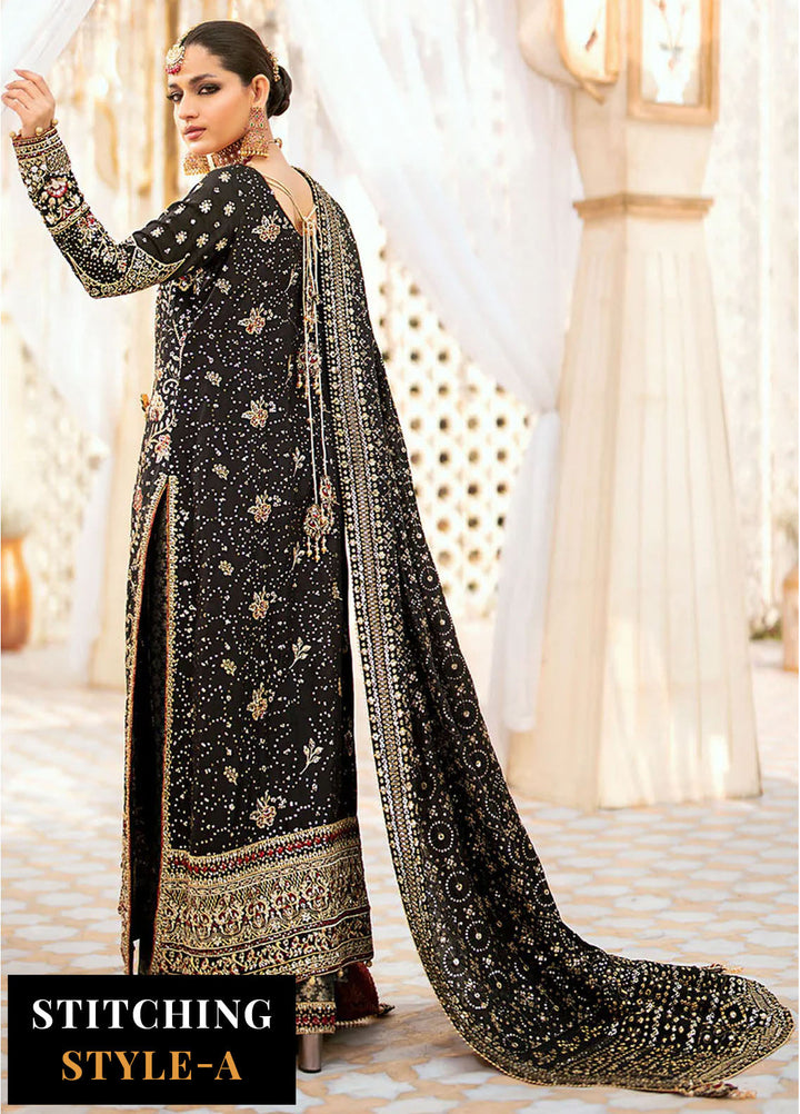 AIK Atelier Embroidered Silk Suits Unstitched 3 Piece AIK24WF Look 04 - Wedding Collection