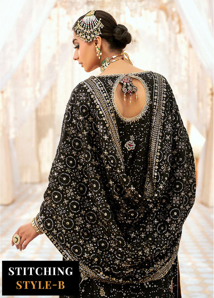 AIK Atelier Embroidered Silk Suits Unstitched 3 Piece AIK24WF Look 04 - Wedding Collection