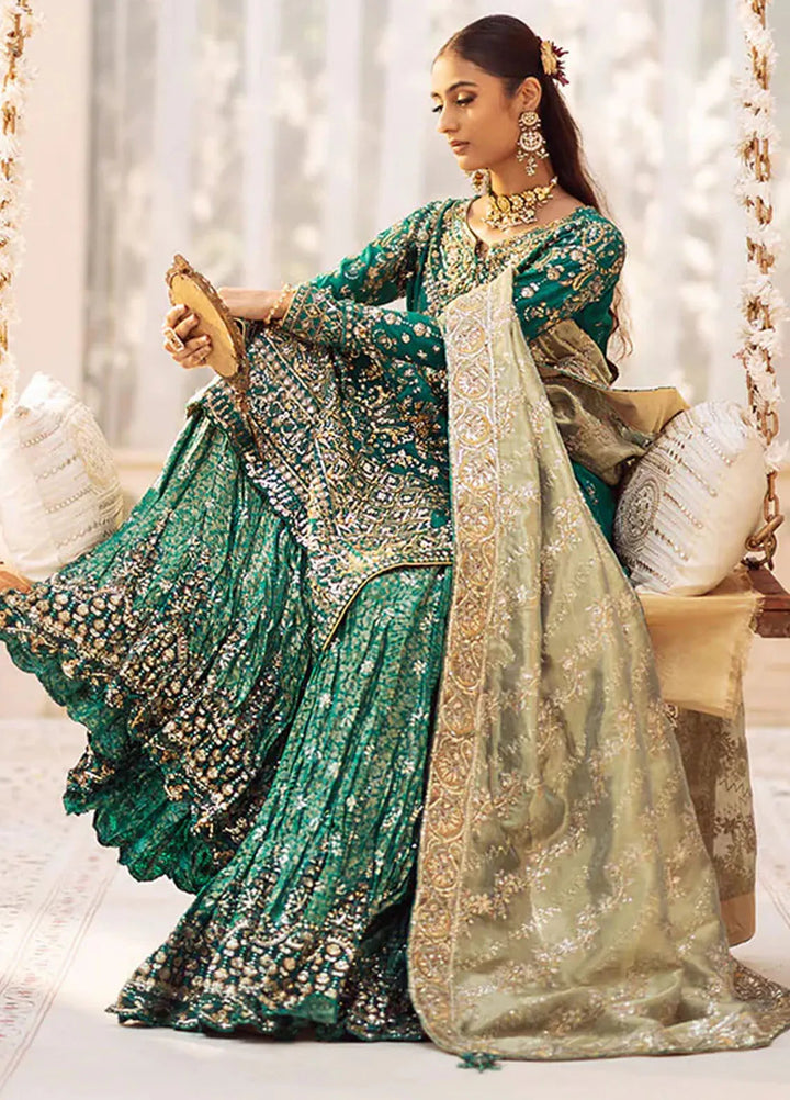 AIK Atelier Embroidered Silk Suits Unstitched 3 Piece AIK24WF2 Look 09 - Wedding Collection