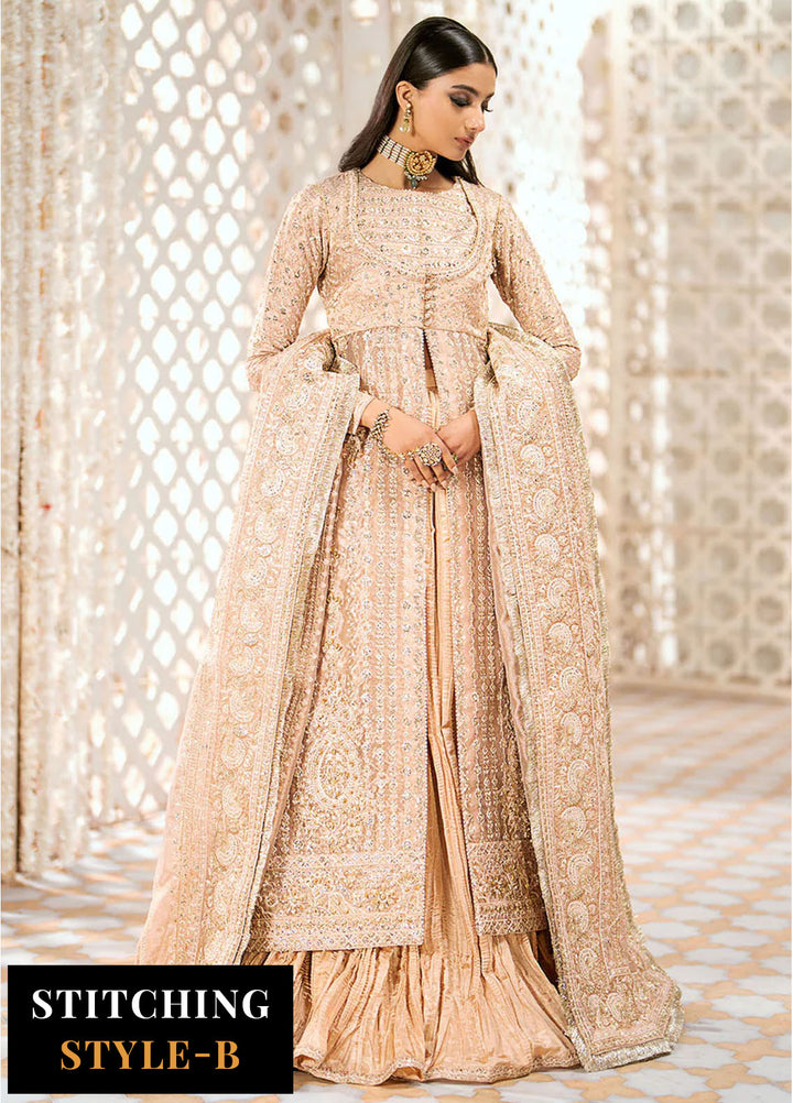 AIK Atelier Embroidered Tissue Suits Unstitched 3 Piece AIK24WF Look 06 - Wedding Collection