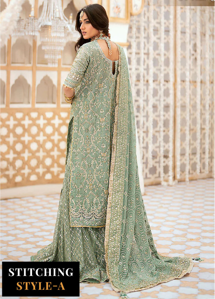 AIK Atelier Embroidered Zari Suits Unstitched 3 Piece AIK24WF Look 05 - Wedding Collection