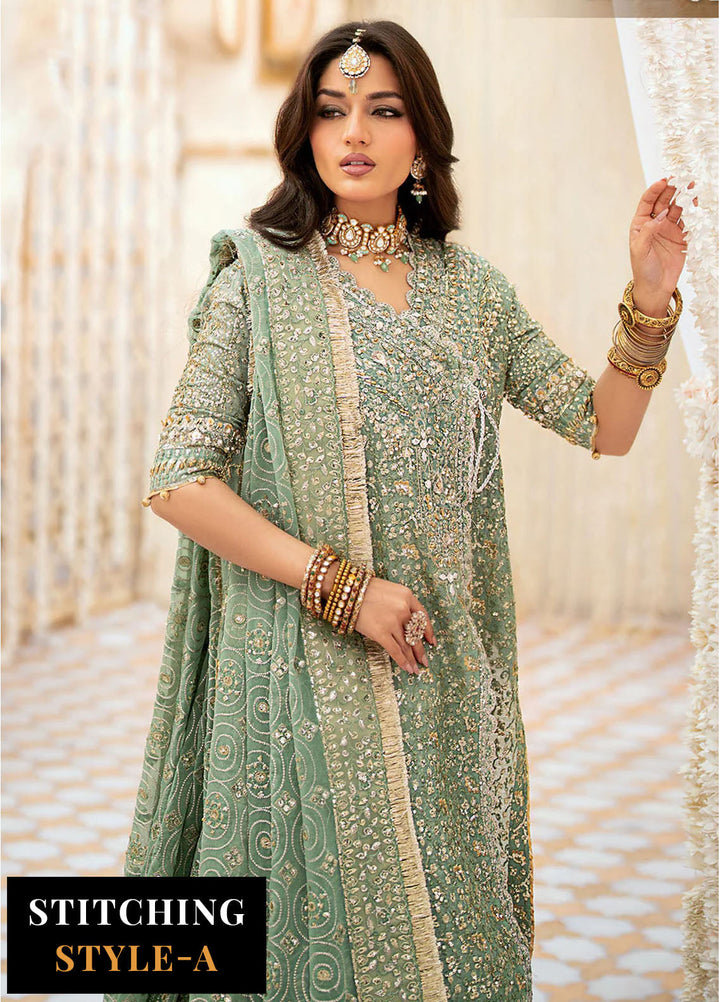 AIK Atelier Embroidered Zari Suits Unstitched 3 Piece AIK24WF Look 05 - Wedding Collection