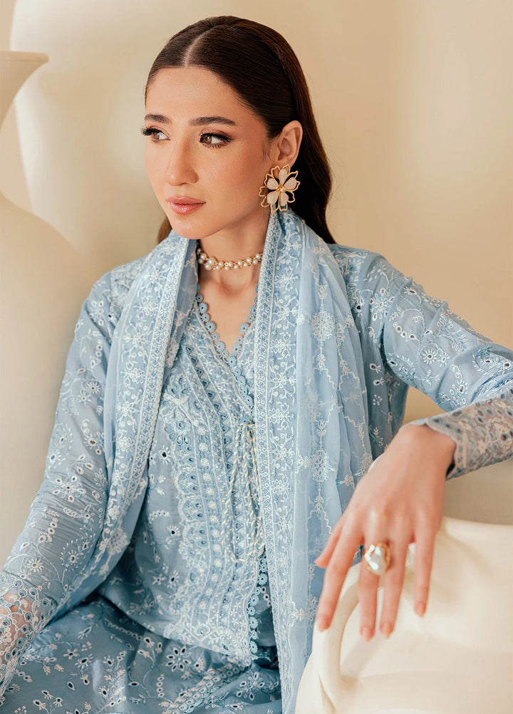 Aik Atelier Unstitched Embroidered Lawn 3 Piece Suit AIK26ULF B2601B - Festive Collection