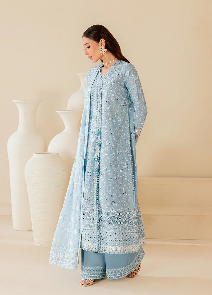 Aik Atelier Unstitched Embroidered Lawn 3 Piece Suit AIK26ULF B2601B - Festive Collection