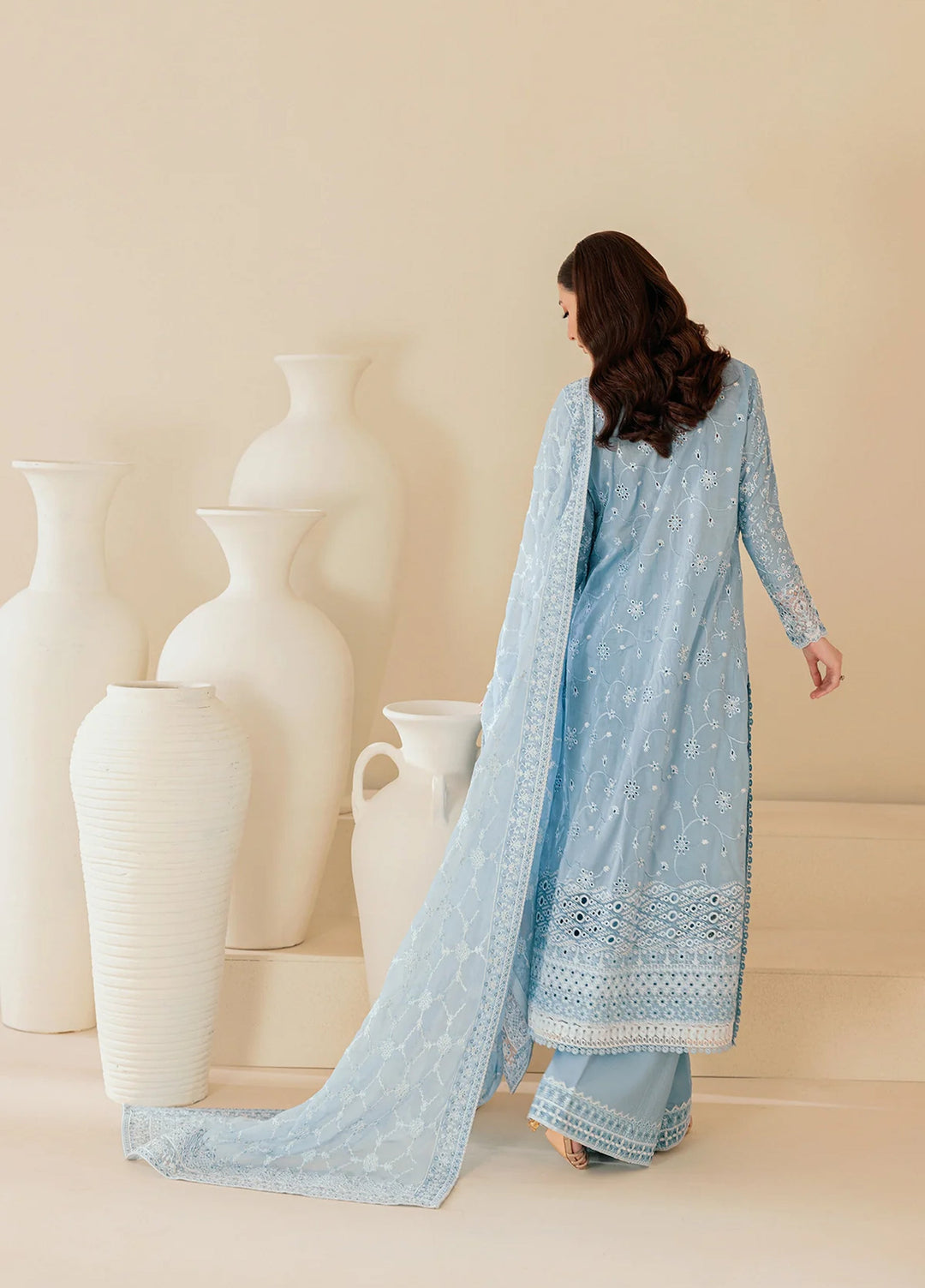 Aik Atelier Unstitched Embroidered Lawn 3 Piece Suit AIK26ULF B2601B - Festive Collection