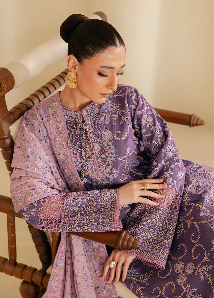 Aik Atelier Unstitched Embroidered Lawn 3 Piece Suit AIK26ULF B2602A - Festive Collection