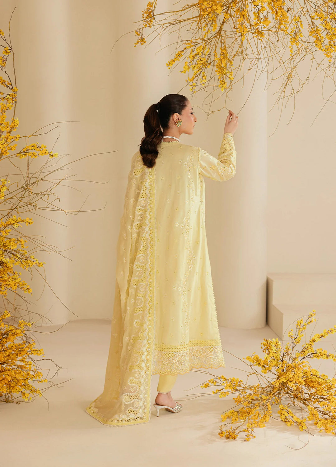 Aik Atelier Unstitched Embroidered Lawn 3 Piece Suit AIK26ULF B2604A - Festive Collection