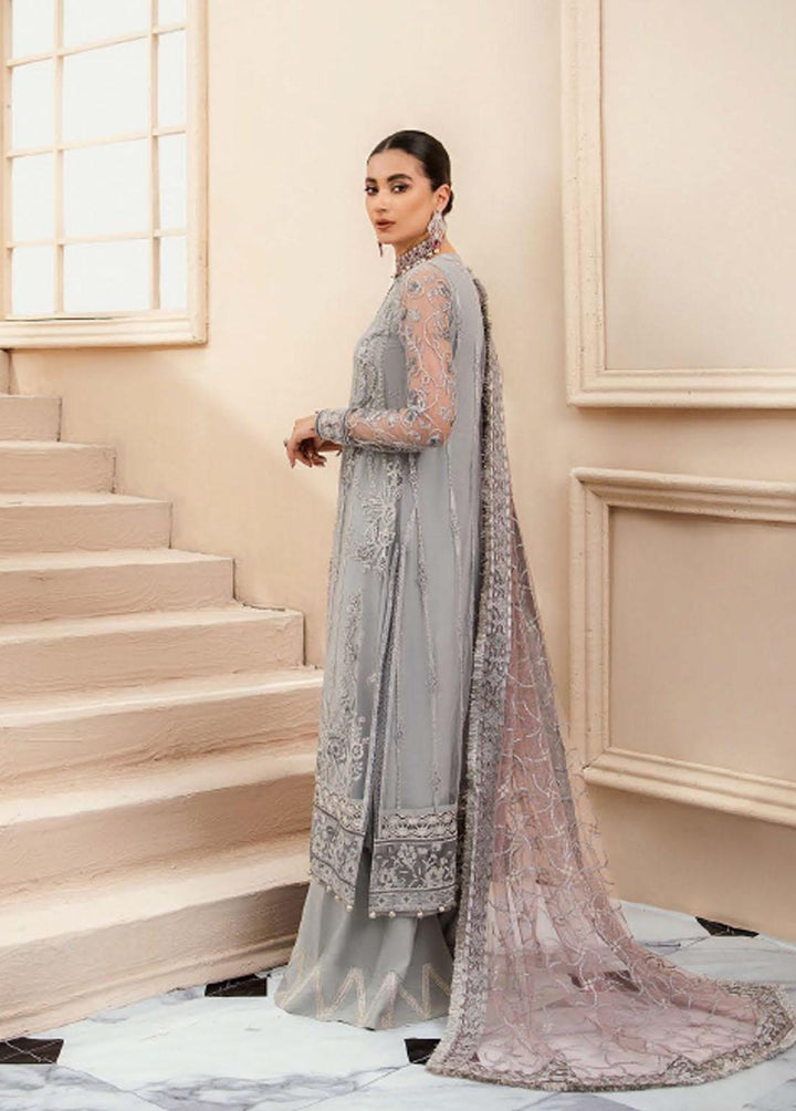 Lumiere By AIK Atelier Embroidered Net Suits Unstitched 3 Piece Look 05 - Luxury Collection