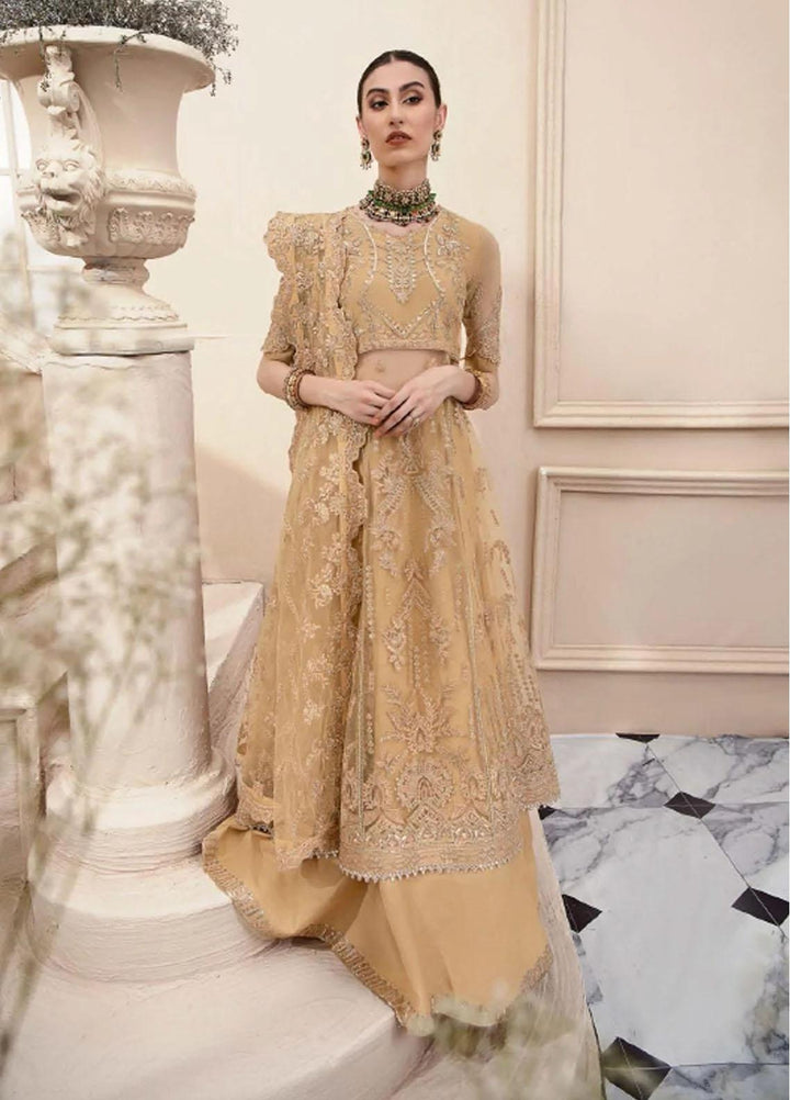 Lumiere By AIK Atelier Embroidered Net Suits Unstitched 3 Piece Look 06 - Luxury Collection