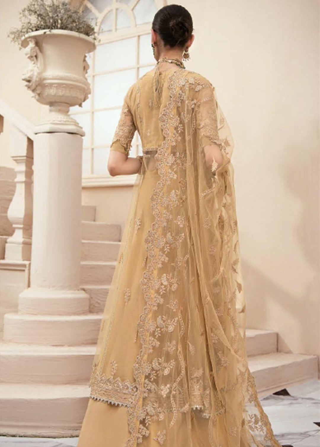 Lumiere By AIK Atelier Embroidered Net Suits Unstitched 3 Piece Look 06 - Luxury Collection