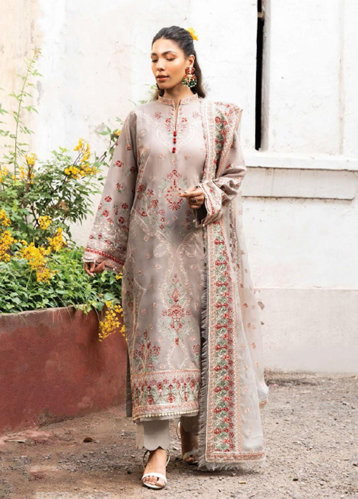 AIK Atelier Embroidered Lawn Suits Unstitched 3 Piece AIK23M Look 05 - Festive Collection