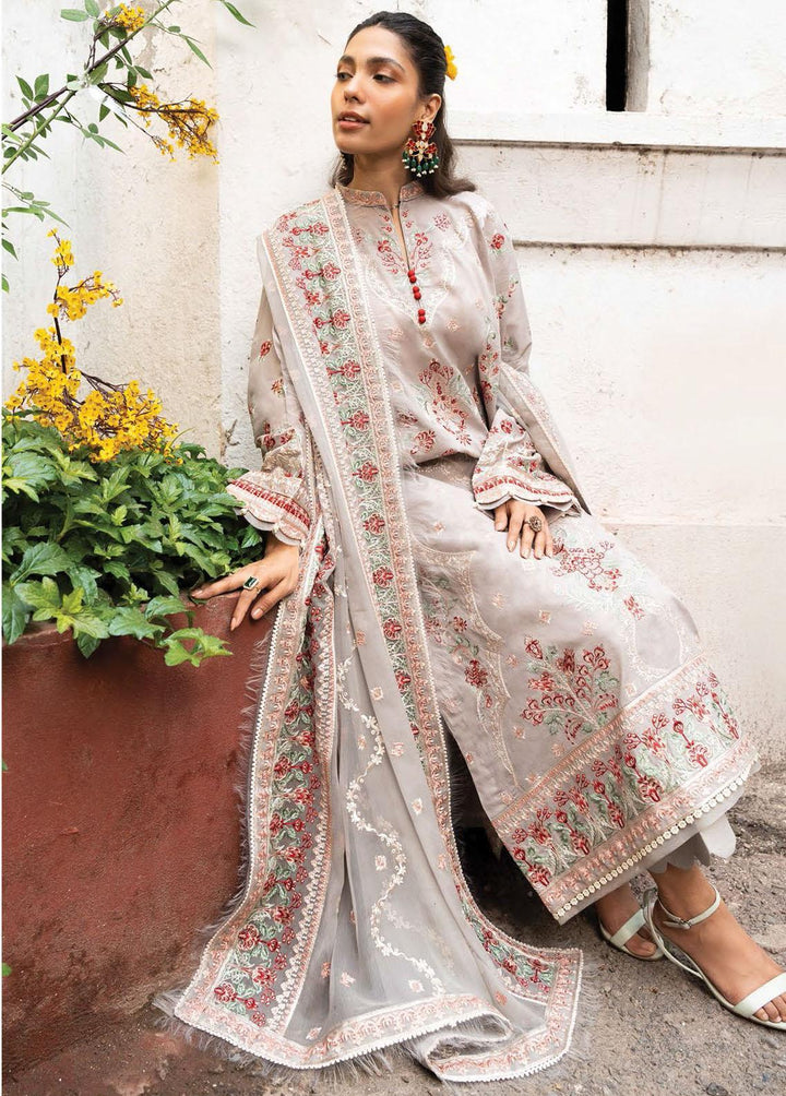 AIK Atelier Embroidered Lawn Suits Unstitched 3 Piece AIK23M Look 05 - Festive Collection