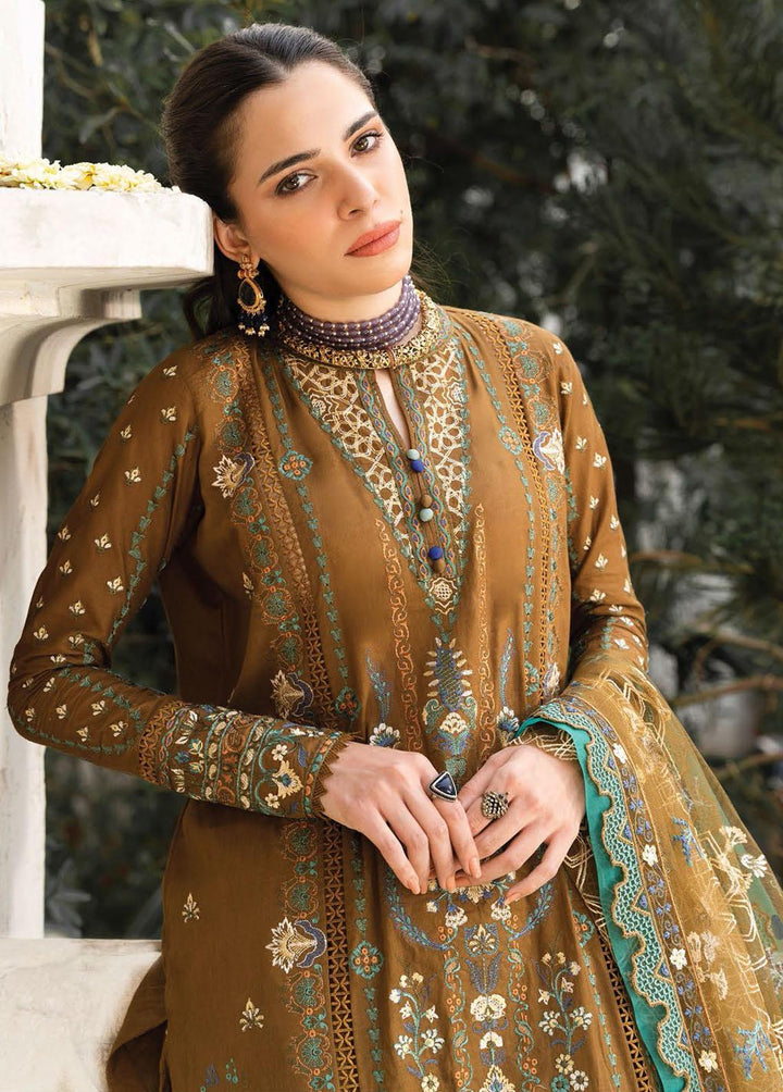 AIK Atelier Embroidered Lawn Suits Unstitched 3 Piece AIK23M Look 07 - Festive Collection