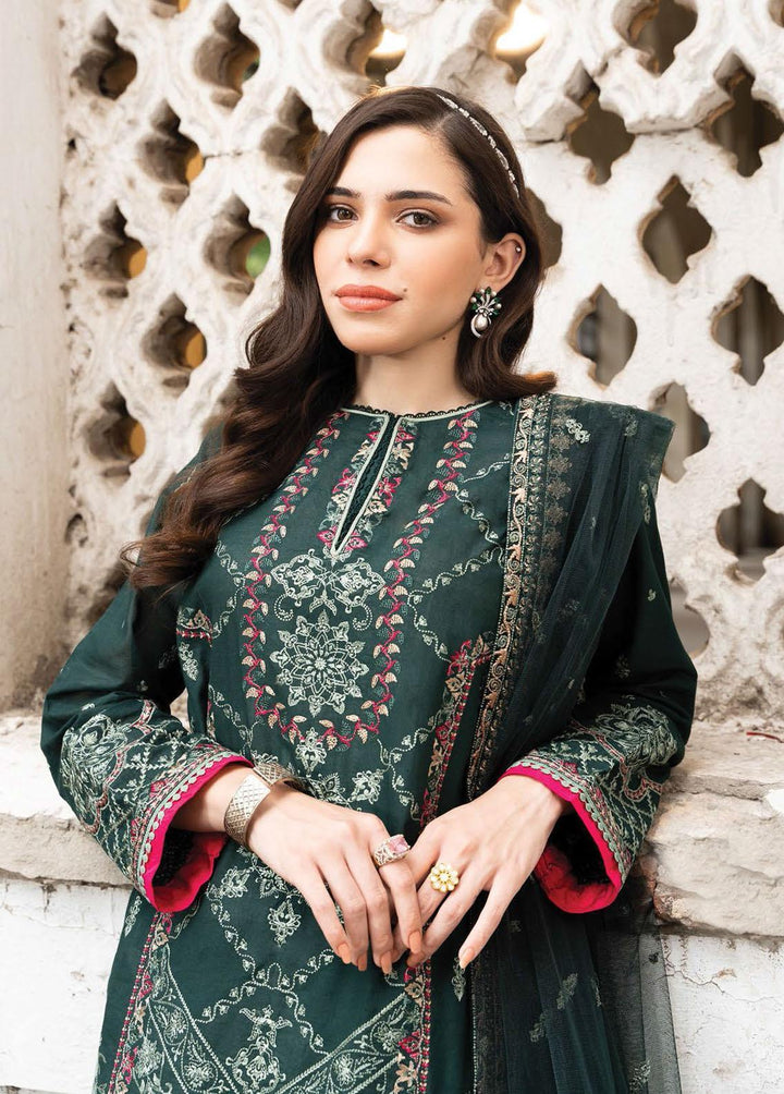 AIK Atelier Embroidered Lawn Suits Unstitched 3 Piece AIK23M Look 08 - Festive Collection