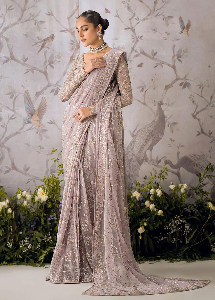 AIK Atelier Embroidered   Unstitched Saree AIK23TS Look-06 - Luxury Collection