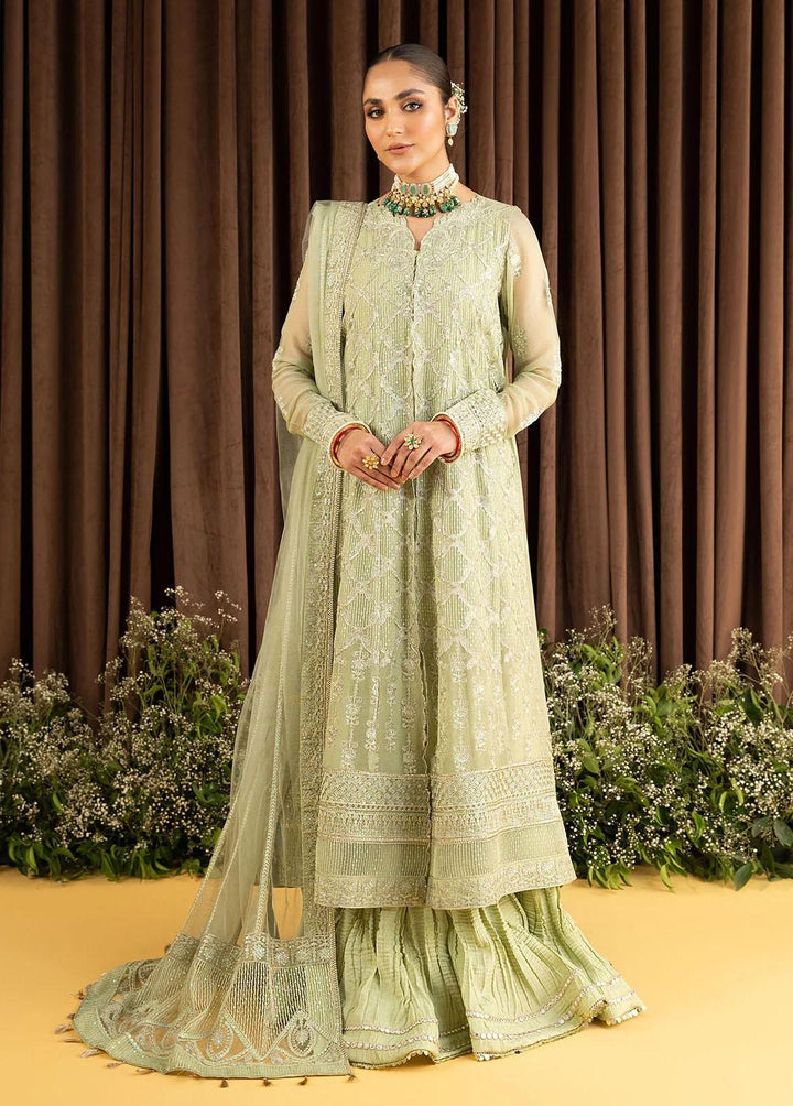 AIK Atelier Embroidered Chiffon Suits Unstitched 3 Piece AIK23-C2 01 - Luxury Collection