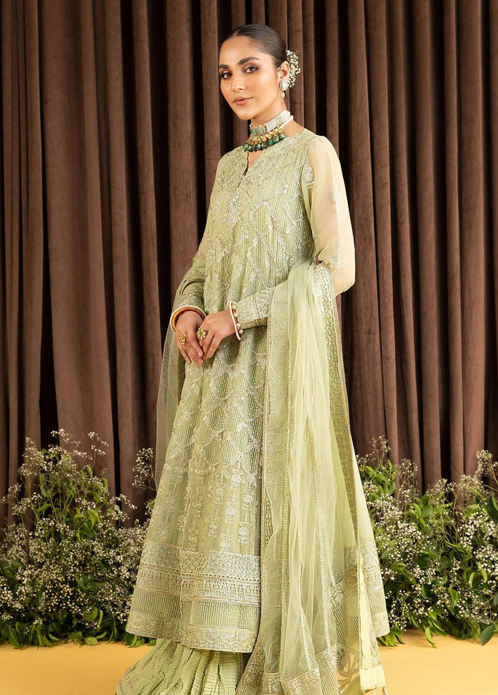 AIK Atelier Embroidered Chiffon Suits Unstitched 3 Piece AIK23-C2 01 - Luxury Collection