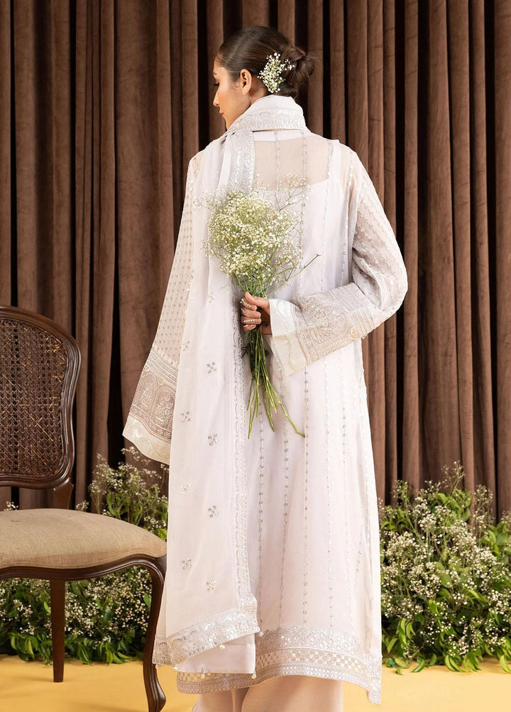 AIK Atelier Embroidered Chiffon Suits Unstitched 3 Piece AIK23-C2 02 - Luxury Collection