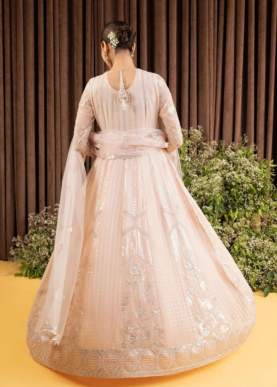 AIK Atelier Embroidered Chiffon Suits Unstitched 3 Piece AIK23-C2 03 - Luxury Collection