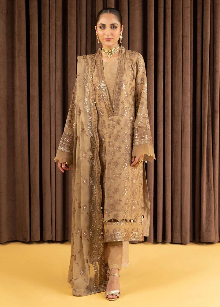 AIK Atelier Embroidered Chiffon Suits Unstitched 3 Piece AIK23-C2 05 - Luxury Collection