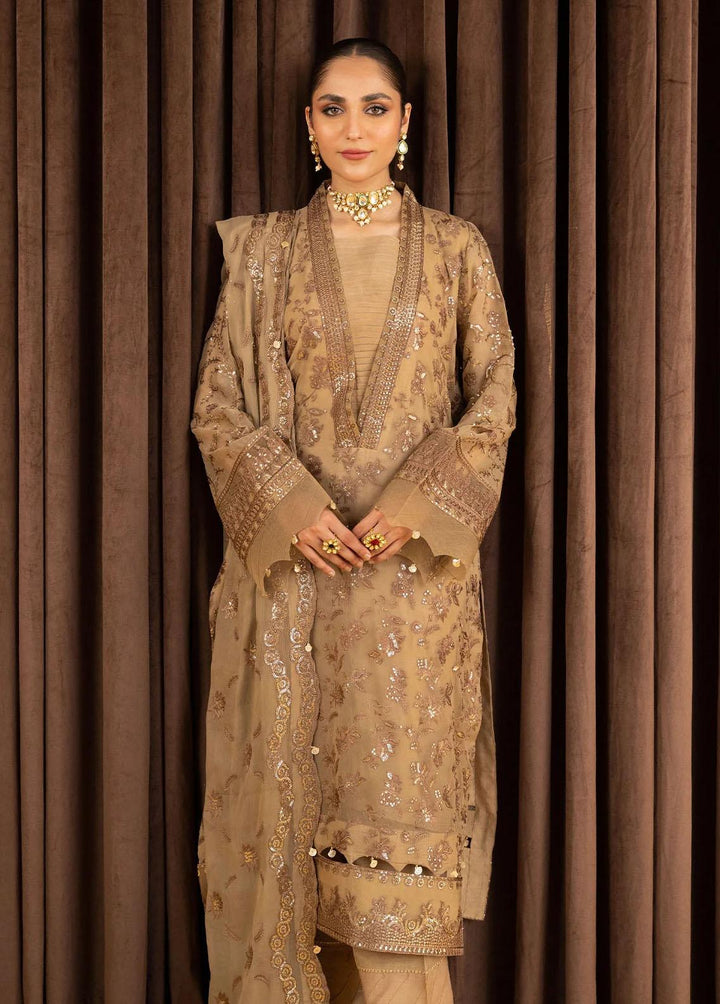 AIK Atelier Embroidered Chiffon Suits Unstitched 3 Piece AIK23-C2 05 - Luxury Collection