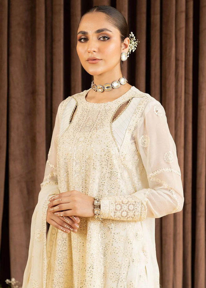 AIK Atelier Embroidered Chiffon Suits Unstitched 3 Piece AIK23-C2 06 - Luxury Collection