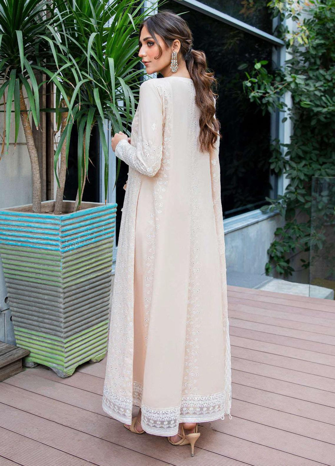 AIK Atelier Embroidered Lawn Suits Unstitched 3 Piece AIK23-L2 01-B - Summer Collection