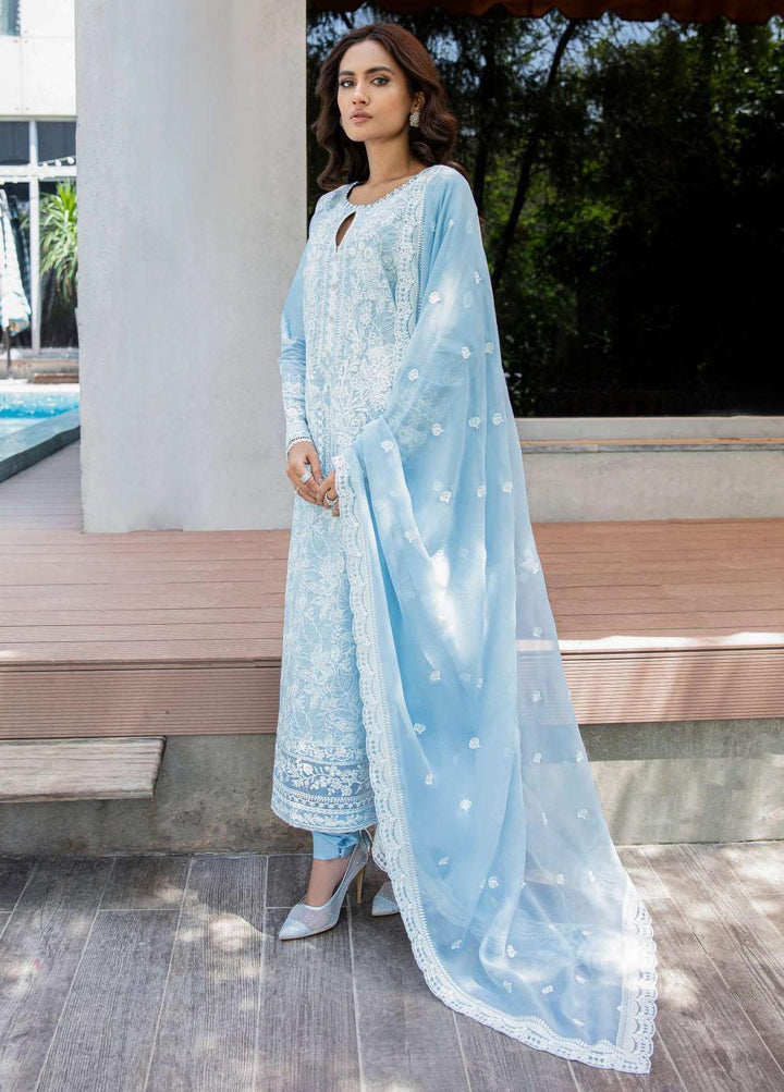 AIK Atelier Embroidered Lawn Suits Unstitched 3 Piece AIK23-L2 02-A - Summer Collection