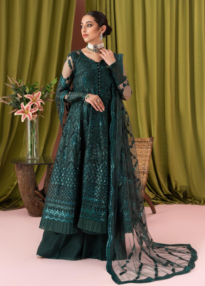 AIK Atelier Embroidered Net Suits Unstitched 3 Piece AIK23L Look 04 - Luxury Collection