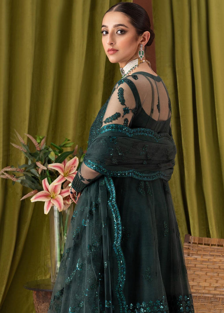 AIK Atelier Embroidered Net Suits Unstitched 3 Piece AIK23L Look 04 - Luxury Collection