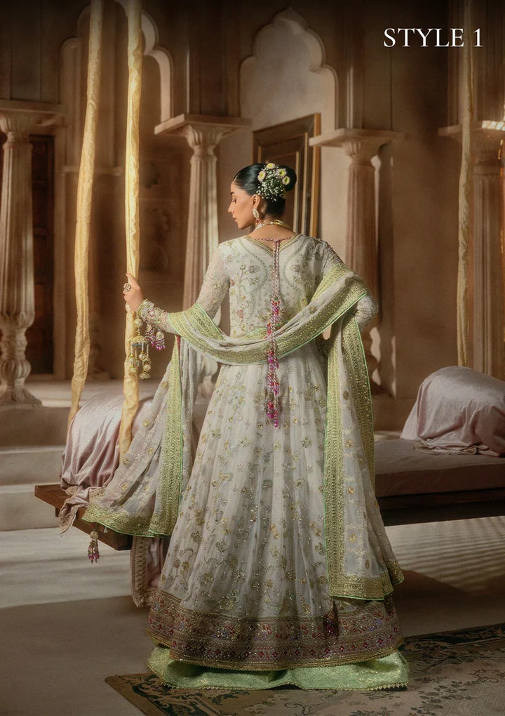 Aik Atelier Unstitched Embroidered Chiffon 3 Piece Suit AIK26UAAW B2602 - Wedding Collection