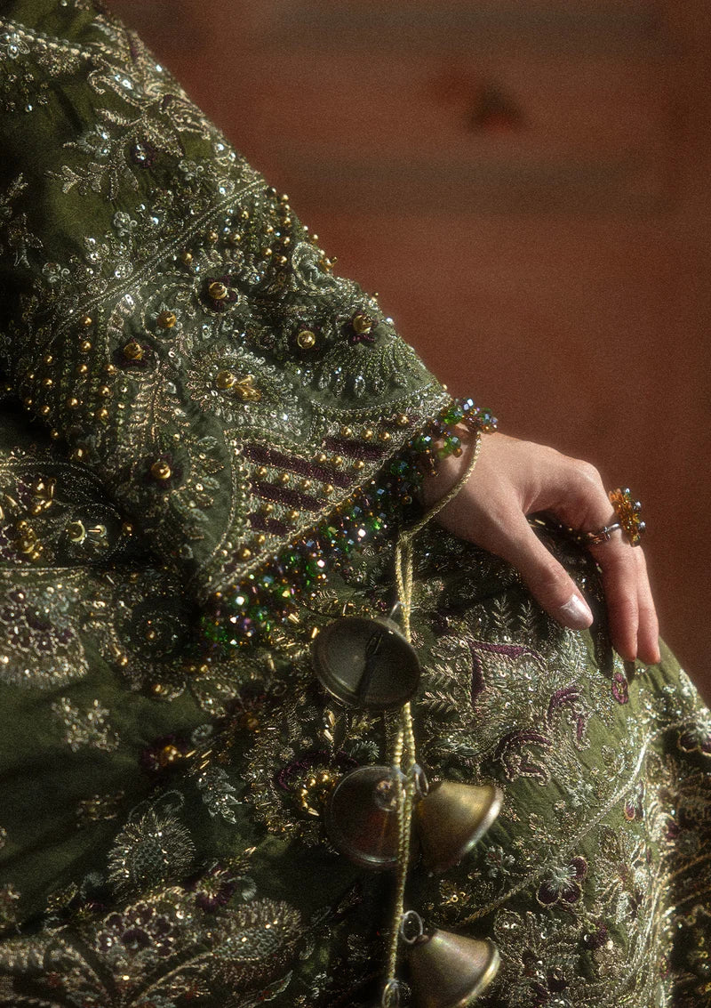 Aik Atelier Unstitched Embroidered Medium Silk 3 Piece Suit AIK26UAAW B2605 - Wedding Collection