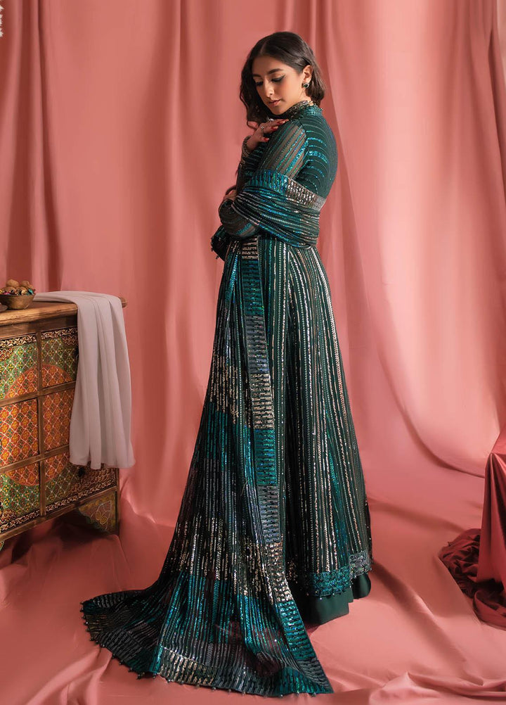 AIK Atelier Embroidered Chiffon Suits Unstitched 3 Piece AIK23WF Look 04 - Luxury Collection