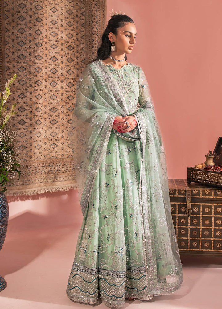 AIK Atelier Embroidered Chiffon Suits Unstitched 3 Piece AIK23WF Look 05 - Luxury Collection