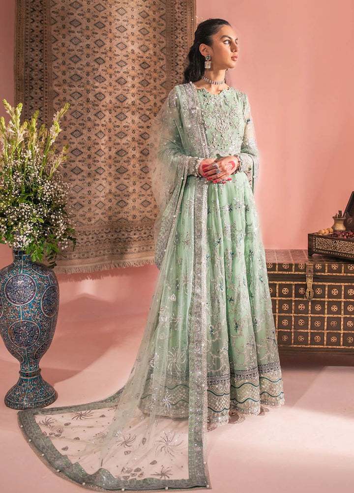 AIK Atelier Embroidered Chiffon Suits Unstitched 3 Piece AIK23WF Look 05 - Luxury Collection