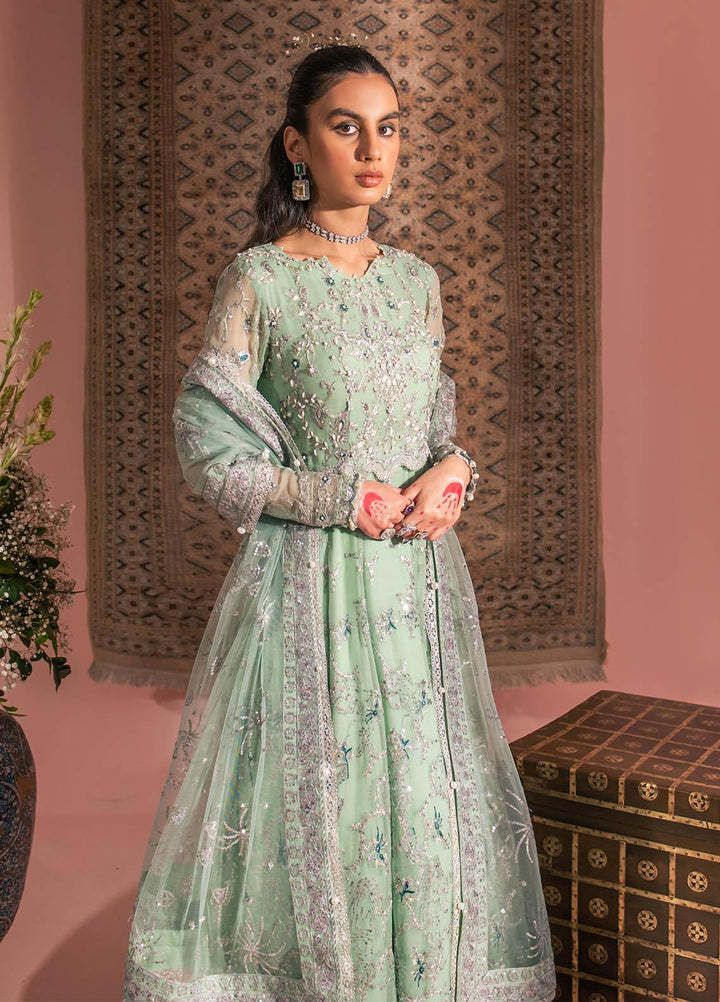 AIK Atelier Embroidered Chiffon Suits Unstitched 3 Piece AIK23WF Look 05 - Luxury Collection
