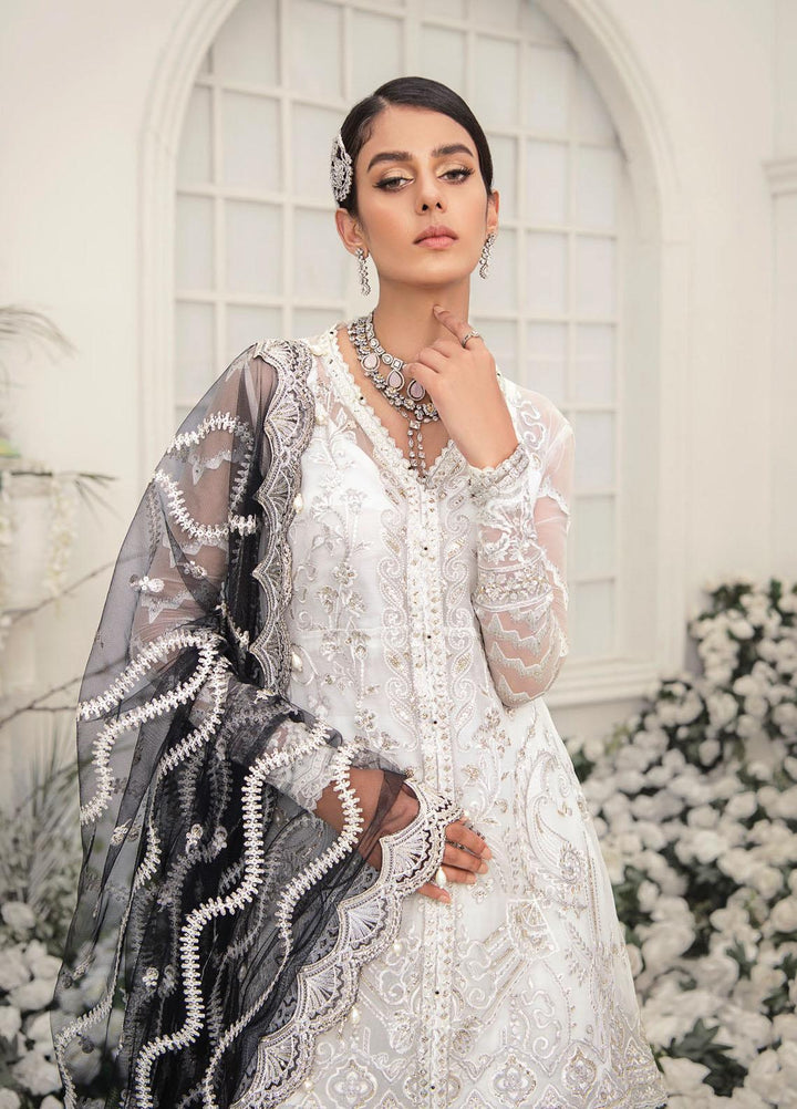 AIK Atelier Embroidered Chiffon Suits Unstitched 3 Piece AIK22WF Look-09 - Luxury Collection