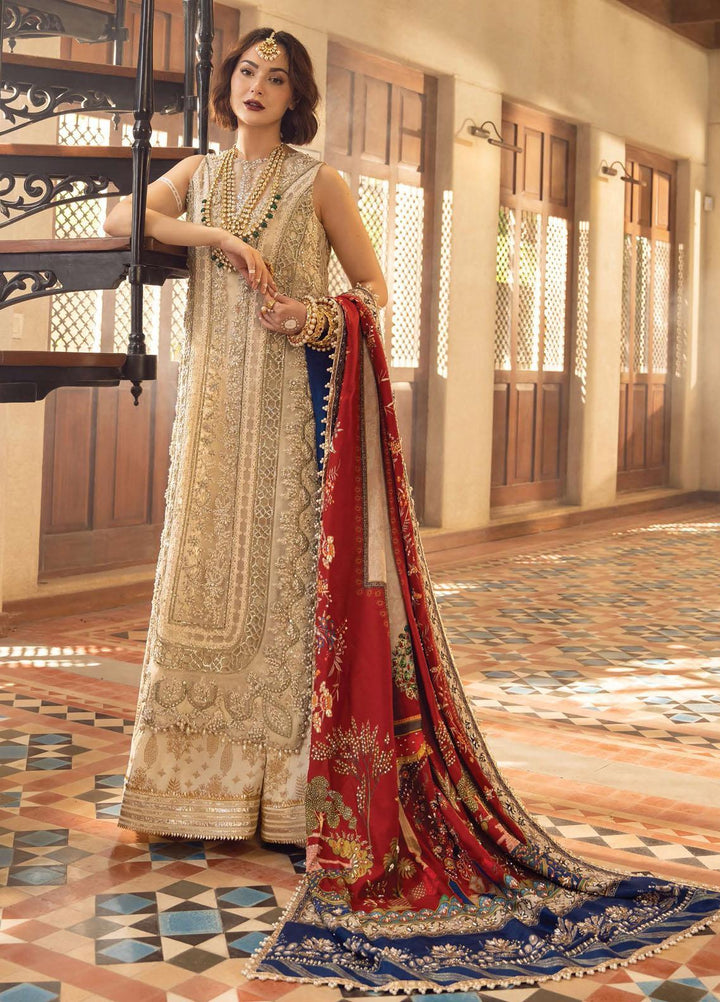 Aik Jhalak by Crimson Embroidered  Suits Unstitched 3 Piece CR22AJ D1 - Luxury Wedding Collection