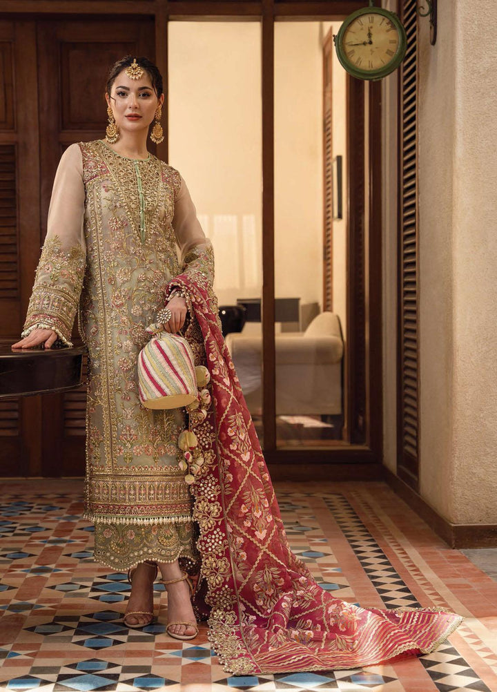 Aik Jhalak by Crimson Embroidered  Suits Unstitched 3 Piece CR22AJ D2 - Luxury Wedding Collection
