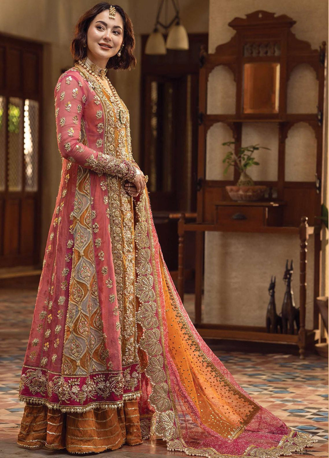 Aik Jhalak by Crimson Embroidered  Suits Unstitched 3 Piece CR22AJ D4 - Luxury Wedding Collection