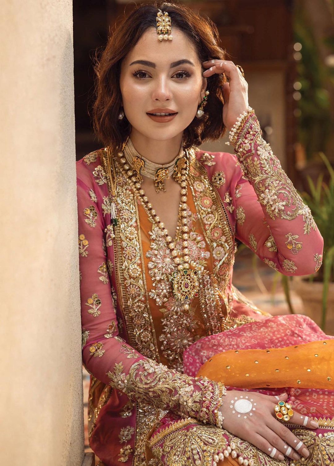 Aik Jhalak by Crimson Embroidered  Suits Unstitched 3 Piece CR22AJ D4 - Luxury Wedding Collection