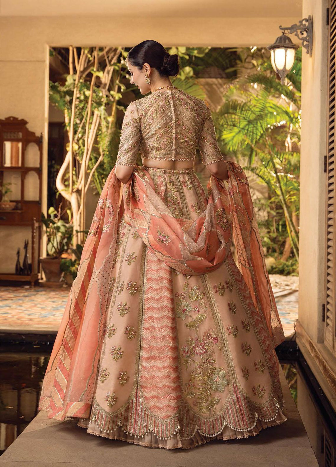 Aik Jhalak by Crimson Embroidered  Suits Unstitched 3 Piece CR22AJ D5 - Luxury Wedding Collection