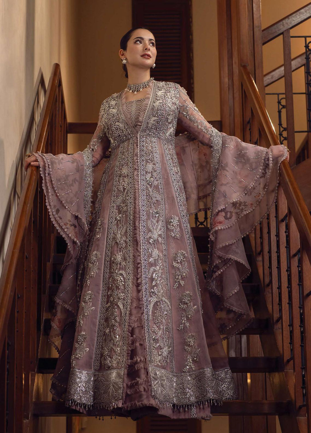 Aik Jhalak by Crimson Embroidered  Suits Unstitched 3 Piece CR22AJ D7 - Luxury Wedding Collection
