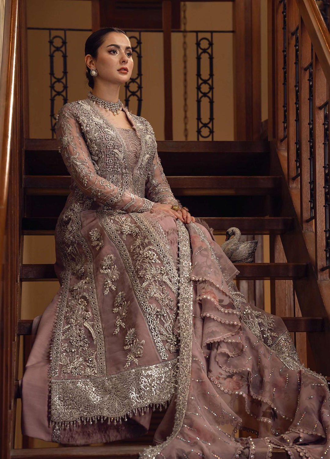 Aik Jhalak by Crimson Embroidered  Suits Unstitched 3 Piece CR22AJ D7 - Luxury Wedding Collection