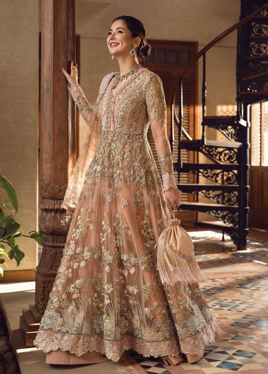 Aik Jhalak by Crimson Embroidered  Suits Unstitched 3 Piece CR22AJ D8 - Luxury Wedding Collection