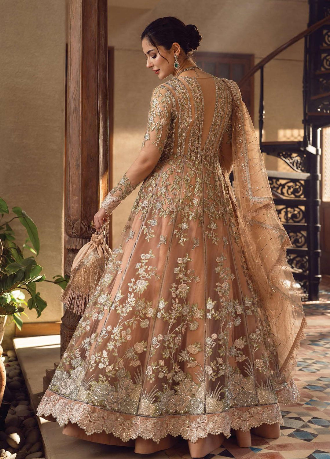 Aik Jhalak by Crimson Embroidered  Suits Unstitched 3 Piece CR22AJ D8 - Luxury Wedding Collection