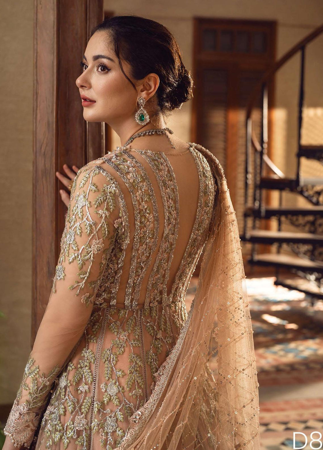 Aik Jhalak by Crimson Embroidered  Suits Unstitched 3 Piece CR22AJ D8 - Luxury Wedding Collection