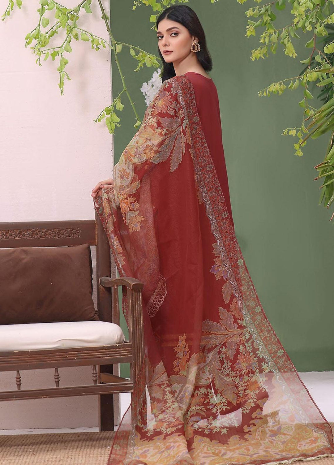 Ainy By Khas Embroidered Lawn Suits Unstitched 3 Piece KHS23AN3 KCNE-1941 - Summer Collection